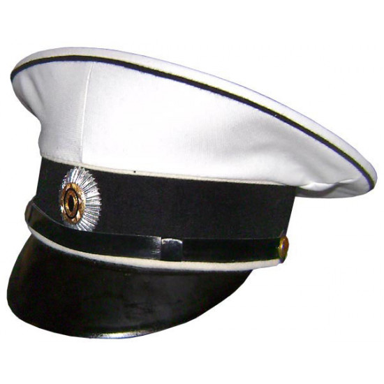 martovsky連隊の白い警備員バイザー・キャップ