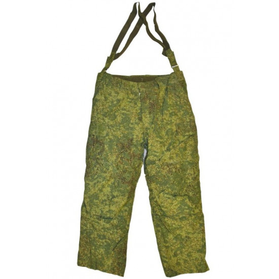 Pantalones de invierno de camuflaje digital del ejército ruso PIXEL