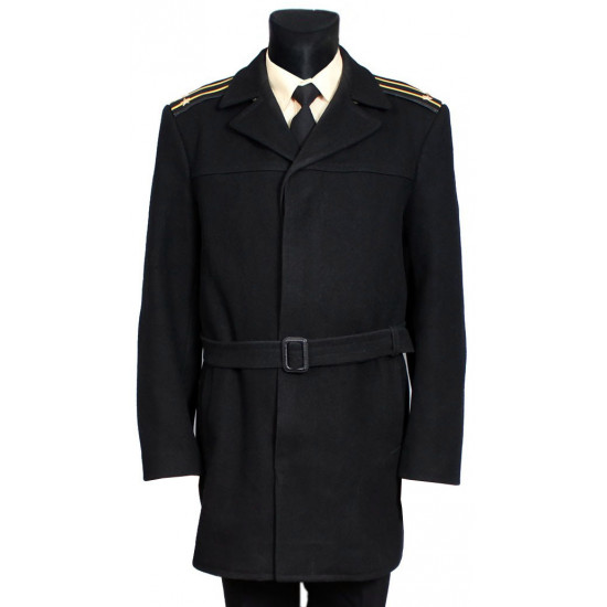   naval fleet officer woolen semi-coat D-4