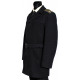 Officier de la flotte navale russe demi-manteau de laine D-4