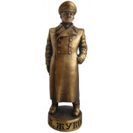 High   bronze soviet bust of marshall zhukov High   bronze soviet bust of marshall zhukov