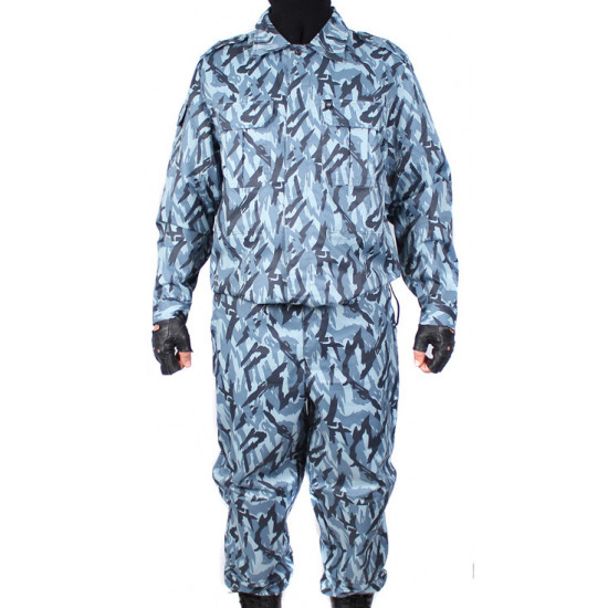 Sombra del uniforme del airsoft de verano táctica rusa 2 camo grises
