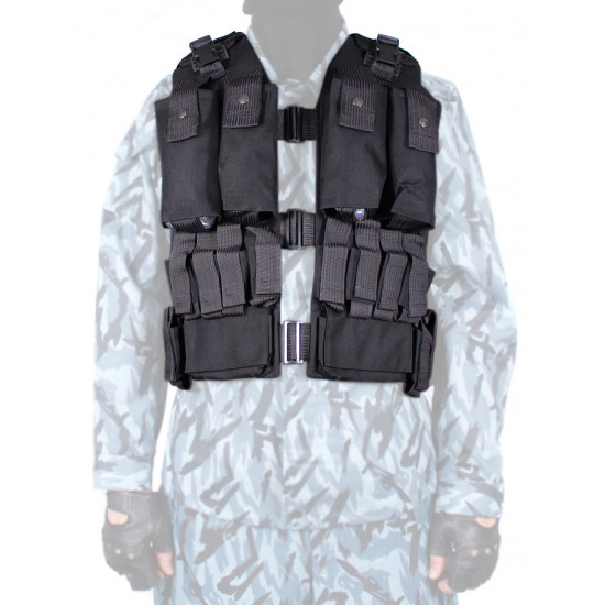 Tactical assault vest "shtorm-3"  black