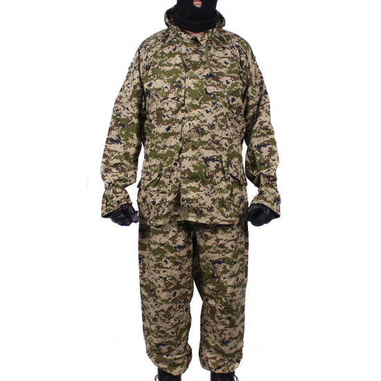 Summer Sumrak m1 uniform Sniper tactical camo suit Brown Partizan camo Professional Airsoft gear Sumrak suit