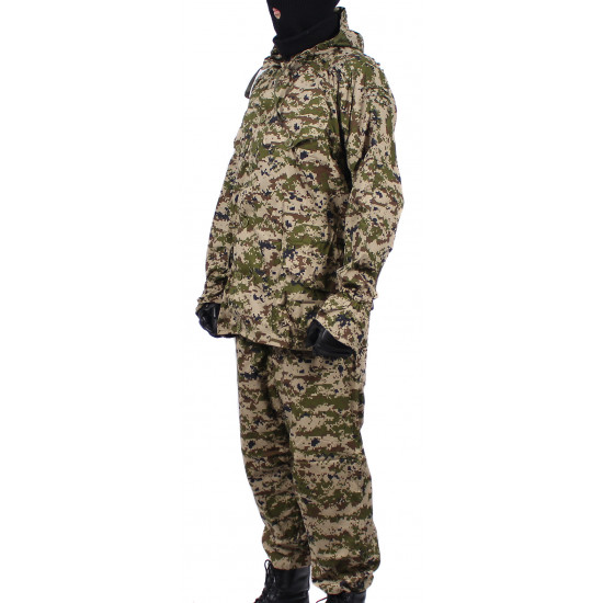 Summer Sumrak m1 uniform Sniper tactical camo suit Brown Partizan camo Professional Airsoft gear Sumrak suit