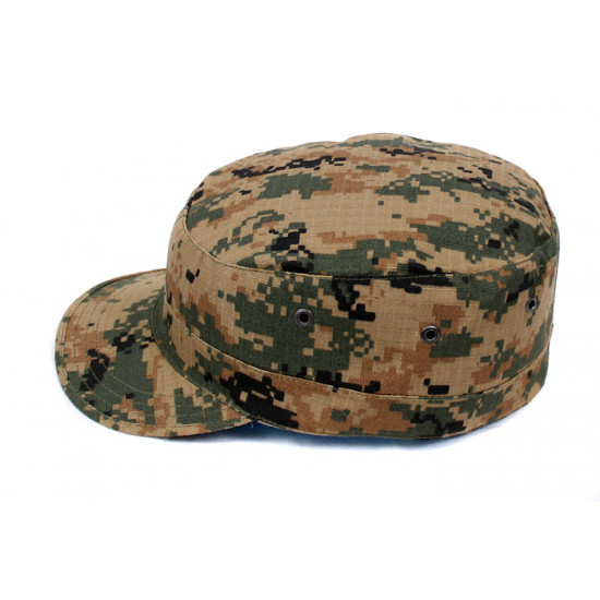 Gorra táctica camo "digital dark" airsoft