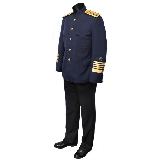 ☆ soviético / chaqueta del almirante veloz naval rusa militares de la urss satisfacen ☆