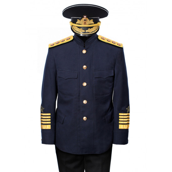 ☆ soviético / chaqueta del almirante veloz naval rusa militares de la urss satisfacen ☆