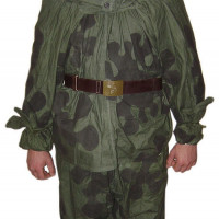 WW2 ロシア軍 ソ連軍 アメーバ迷彩 カモフラージュスーツ 偵察部隊 WW2