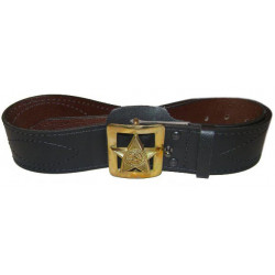 / ussr army military general everyday leather belt   / ussr army military general everyday leather belt