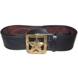 / ussr army general special military leather belt   / ussr army general special military leather belt