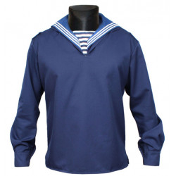 Ussr /   navy blue sailor jacket with collar Ussr /   navy blue sailor jacket with collar