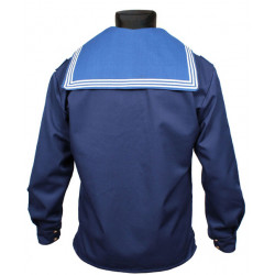 Ussr /   navy blue sailor jacket with collar Ussr /   navy blue sailor jacket with collar