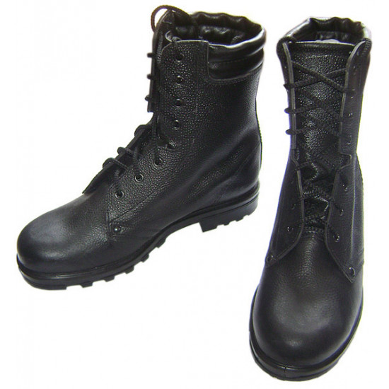 Bottes en cuir tactiques spéciales Airsoft russes