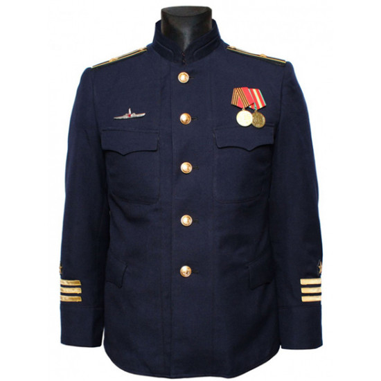 Sowjetische Flotte / russische Marinejacke U-Boot-Kommandeur