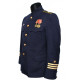 Flota soviética / comandante submarino uniforme naval ruso