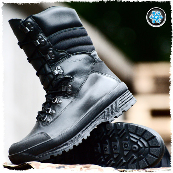 Airsoft Tactical Warm Winter Botas negras Highland 125