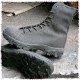 Botas tácticas de cuero Airsoft 0118 оlive