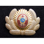 Soviet policeman cocarde badge #3 Soviet policeman cocarde badge #3