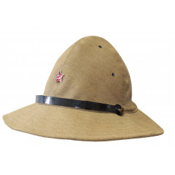 army soviet summer military original panama boonie hat afganka   army soviet summer military original panama boonie hat afganka