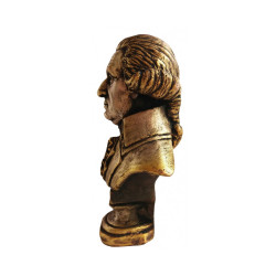 Buste en bronze du 1er président des États-Unis George Washington Buste en bronze du 1er président des États-Unis George Washington