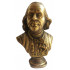 Bronzebüste eines der Gründerväter der Vereinigten Staaten, Benjamin Franklin