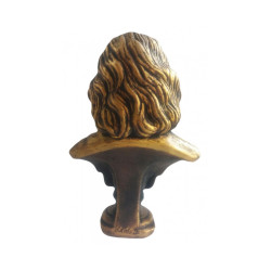Buste en bronze de l'un des pères fondateurs des États-Unis Benjamin Franklin Buste en bronze de l'un des pères fondateurs des États-Unis Benjamin Franklin