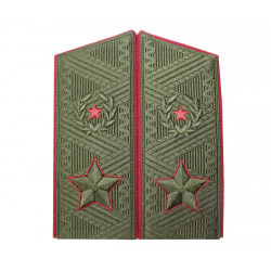 Soviet Union General   overcoat shoulder boards USSR epaulets 1974 Soviet Union General   overcoat shoulder boards USSR epaulets 1974