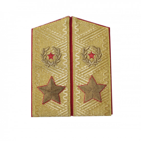 Soviet Union General   parade overcoat boards from 1974