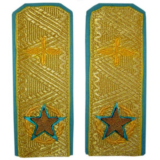 Soviet Union Chief Marshal of Airborne embroidery   shoulder boards