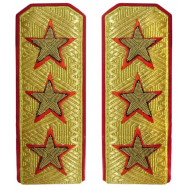 Shoulder Boards Soviet high-rank parade epaulets Shoulder Boards Soviet high-rank parade epaulets
