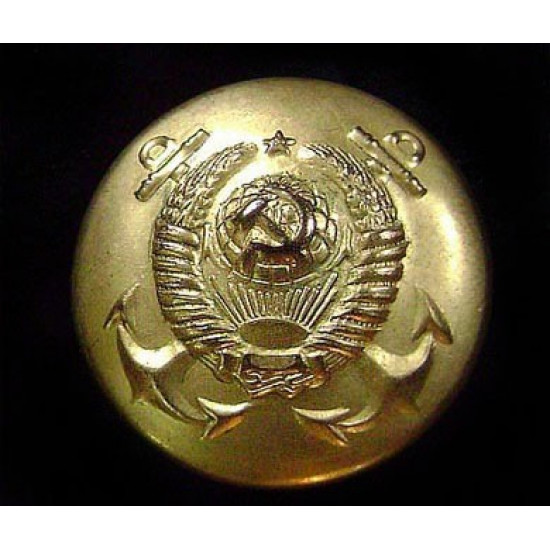 UdSSR Navy Admiral Button für russische Uniformen zu verkaufen