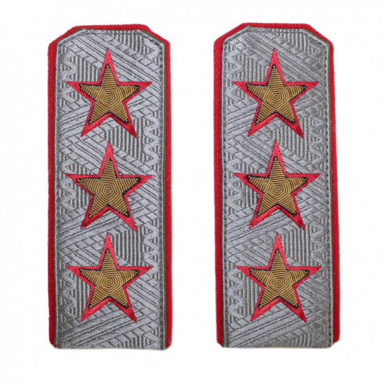 Soviet Army military   General parade shoulder boards