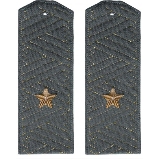 Soviet   Army General Shirt shoulder boards epaulets