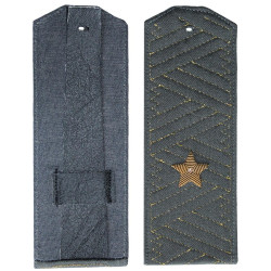 Soviet   Army General Shirt shoulder boards epaulets Soviet   Army General Shirt shoulder boards epaulets