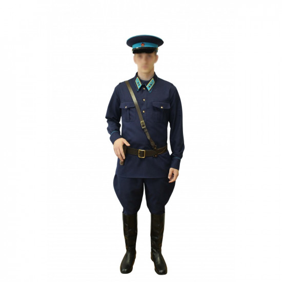 Air Force Lieutenant Soviet Army Blue uniform