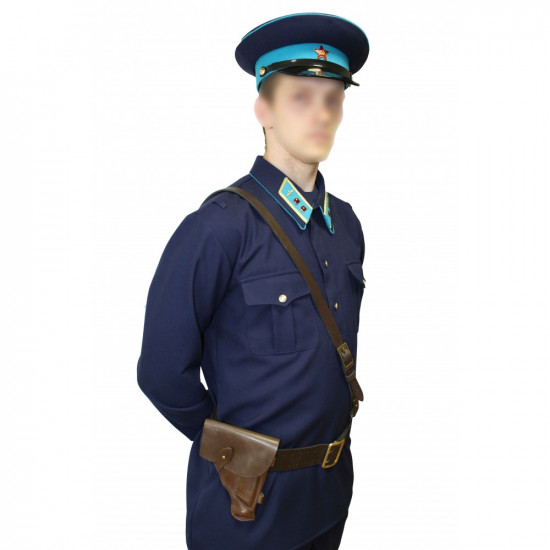 Air Force Leutnant der Russischen Armee Blaue Uniform