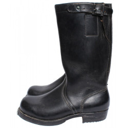 WWII Bundeswehr leather boots for High Ranking German Officers with Continental sole WWII Bundeswehr leather boots for High Ranking German Officers with Continental sole