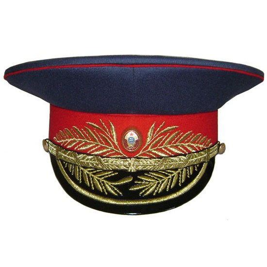   Army Soviet Union military Police hat USSR General visor cap