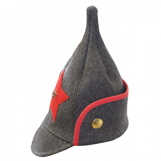 Sombrero de invierno rojo del ejército rojo Sombreros militares rusos Budenovka