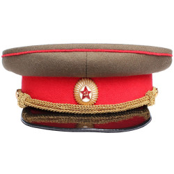 Soviet Union RKKA Officer USSR Army Red visor cap Soviet Union RKKA Officer USSR Army Red visor cap