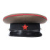 Chapeau de visière de l'armée russe RKKA Artillery avec badge
