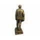 Busto de bronce del revolucionario comunista ruso Lenin