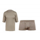Sous-vêtement thermique absorbant l'humidité  court (T-shirt et short) BTK