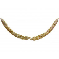 Special metal leaves for USSR Navy visor hats   Special metal leaves for USSR Navy visor hats