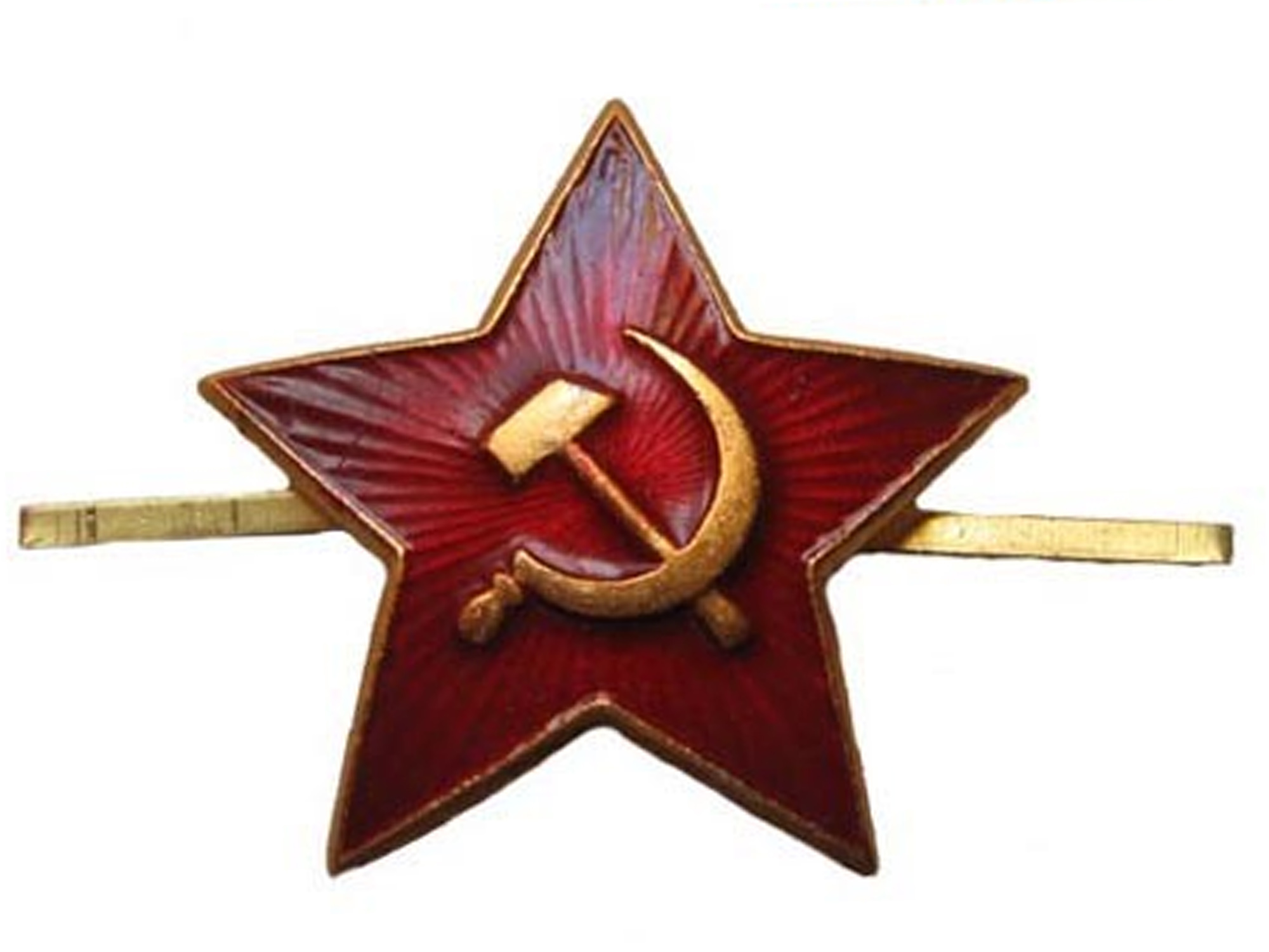 COMMANDO Soviet USSR Pilotka Cap Badge 