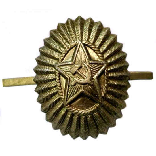 Russischer Offizier sowjetischen Hut Abzeichen UdSSR Cockade Insignia