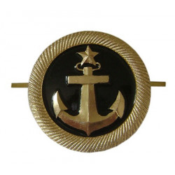 Soviet Naval Fleet   Cadets Insignia for visor caps Soviet Naval Fleet   Cadets Insignia for visor caps