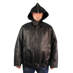 Military VMF Army "Marine" Leather jacket with hood Military VMF Army "Marine" Leather jacket with hood