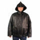 Military VMF   Army "Marine" Leather jacket with hood